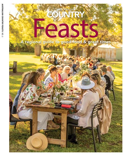 Australian Country Feast Food & Wine Tourism Bookazine